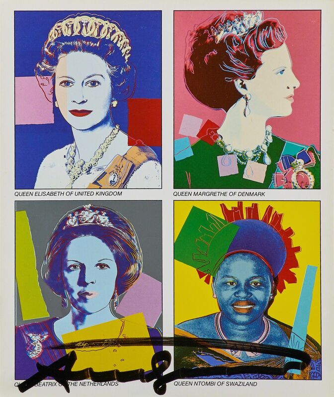 Andy Warhol, ‘Reigning Queens’, 1985, Print, Offset lithograph in colors (invitation), Rago/Wright/LAMA
