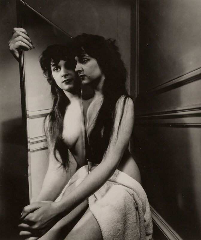 Bill Brandt, ‘Kismet with mirror, Belgravia, London’, 1955, Photography, Gelatin silver print, Doyle