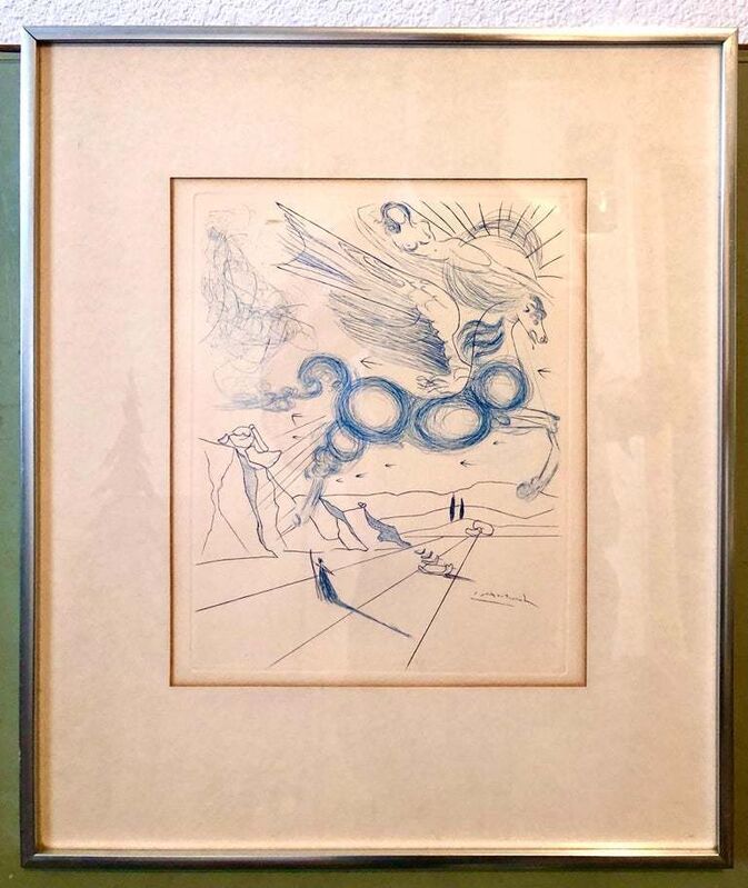 Salvador Dalí, ‘Untitled’, 1970, Print, Etching, Lions Gallery
