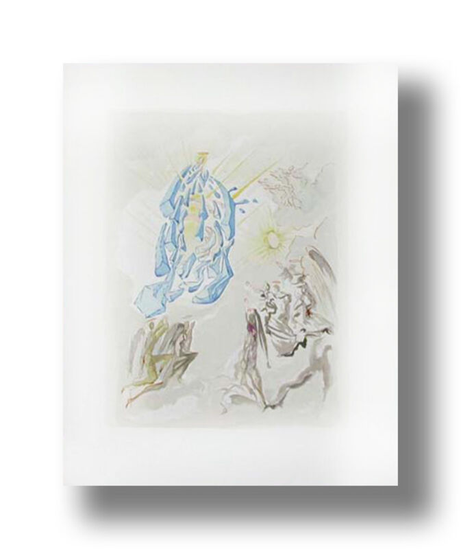 Salvador Dalí, ‘Dante Recovers his Sight’, Print, Drypoint on Paper, Animazing Gallery 
