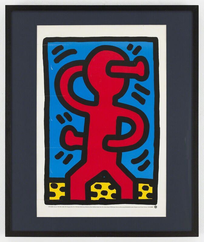 Keith Haring, ‘Untitled, 1987’, 1987, Print, Poster, Visual AIDS Benefit Auction