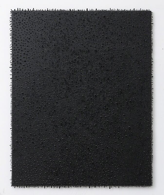 Lars Christensen, ‘Black / Black #1’, 2014, Painting, Acrylic on canvas, Anne Mosseri-Marlio Galerie