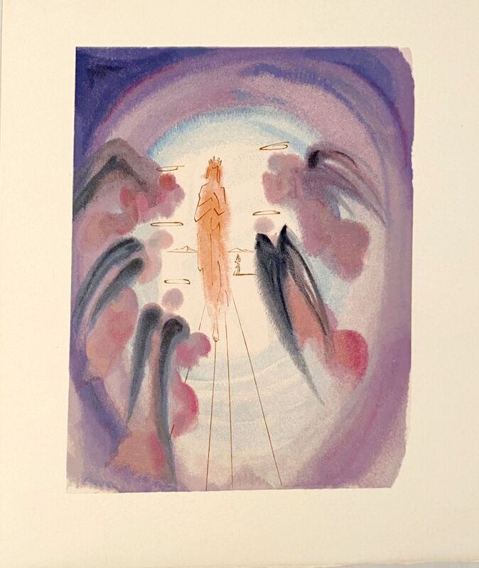 Salvador Dalí, ‘La Divine Comédie - Paradis 24 - La joie des bienheureux’, 1963, Print, Original wood engraving on BFK Rives paper, Samhart Gallery