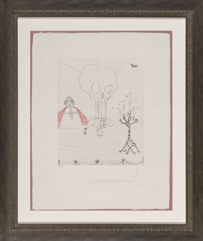 Salvador Dalí, ‘Le banqyet, from Don Juan’, 1970, Print, Etching in colors on Japon paper, Heritage Auctions