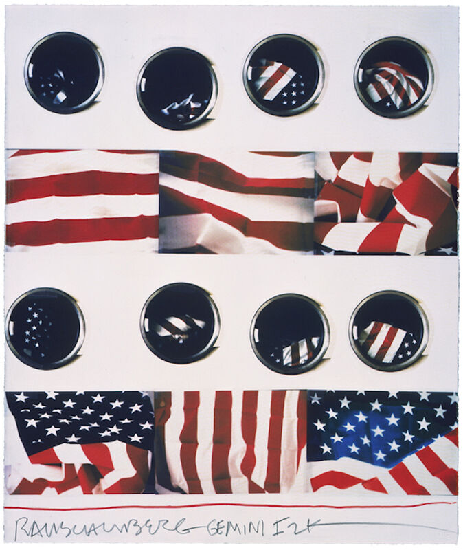 Robert Rauschenberg, ‘Wash’, 2000, Print, 10-color screenprint, Upsilon Gallery