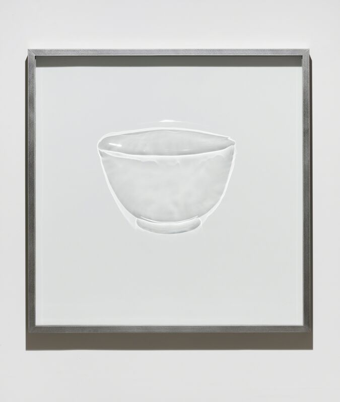 Sang-Min LEE, ‘White Porcelain Bowl (Joseon Period)’, Sculpture, Plate glass engraved, Gallery Sklo