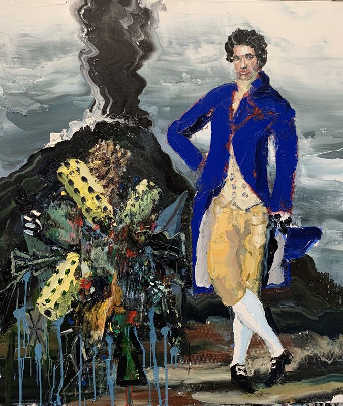 Paul Ryan, ‘The Volcano. Banks’, ca. 2019, Painting, Oil on linen, Nanda\Hobbs