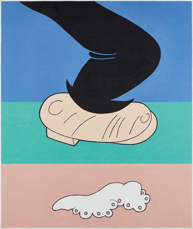 John Wesley, ‘Bumstead's Foot’, 1991, Painting, Acrylic on canvas, Phillips