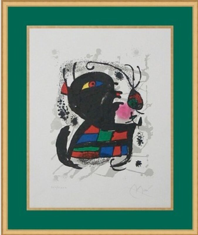 Joan Miró, ‘Lithograph III, Plate VI’, 1977, Print, Lithograph on heavy wove paper, Alessandro Berni Gallery