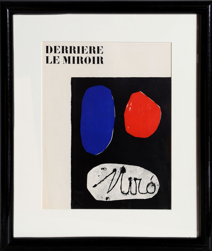 Joan Miró, ‘Derriere le Miroir (Cover)’, 1953, Print, Lithograph, RoGallery