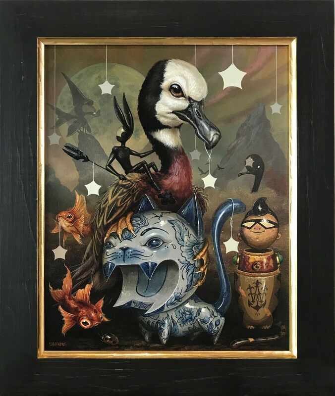 Greg 'Craola' Simkins, ‘Kitron's Right Hand’, 2019, Painting, Acrylic on canvas, KP Projects