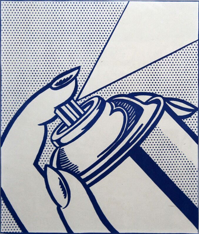 Roy Lichtenstein, ‘Spray Can (1 cent life)’, 1964, Print, Lithograph on paper, DANE FINE ART