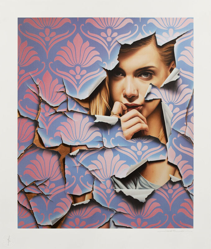 James Bullough, ‘Linger (Copper)’, 2020, Print, 23 colour screen-print on 300g Somerset paper with 24 carat copper leaf finishing (unframed), AURUM GALLERY
