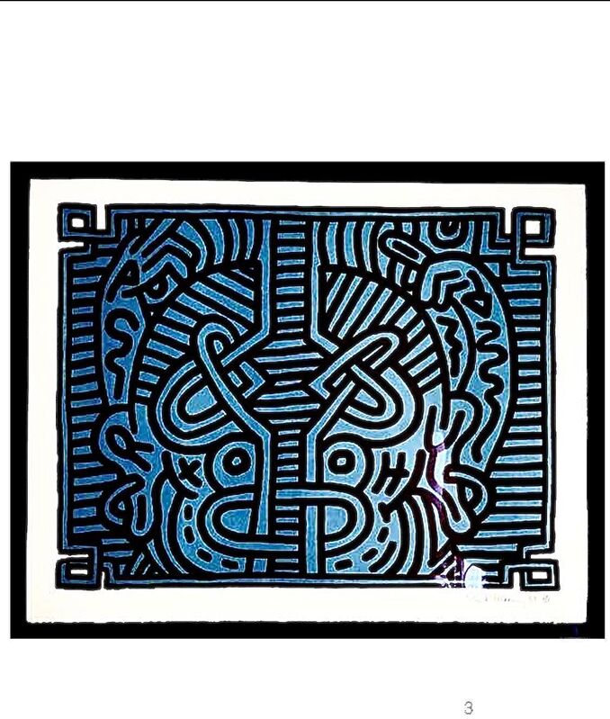 Keith Haring, ‘Chocolate Buddha’, 1989, Print, Lithograph, Ground Effect Gallery