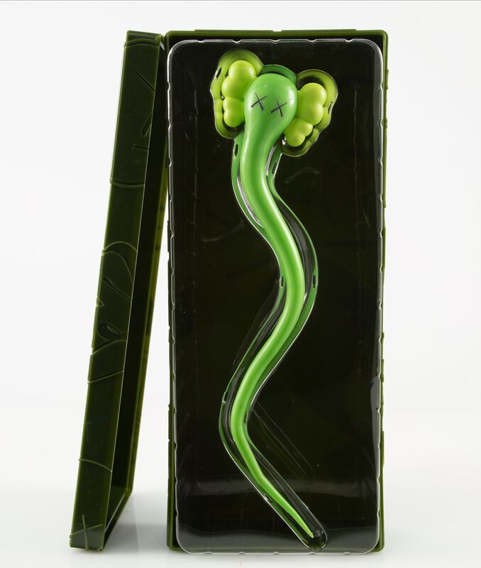 KAWS, ‘Bendy (Green)’, 2003, Sculpture, Paint cast vinyl, Heritage Auctions