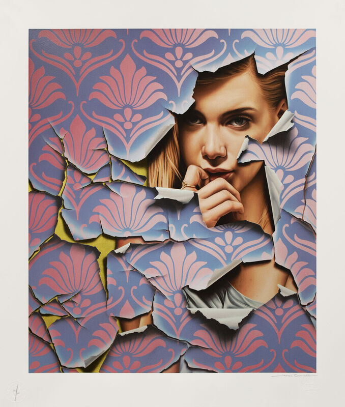 James Bullough, ‘Linger (Gold)’, 2020, Print, 23 colour screen-print on 300g Somerset paper with 24 carat gold leaf finishing (unframed), AURUM GALLERY