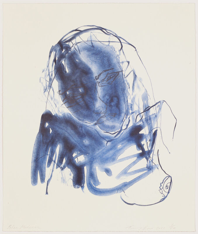 Tracey Emin, ‘Blue Madonna’, 2020, Print, Lithograph on paper, Hang-Up Gallery