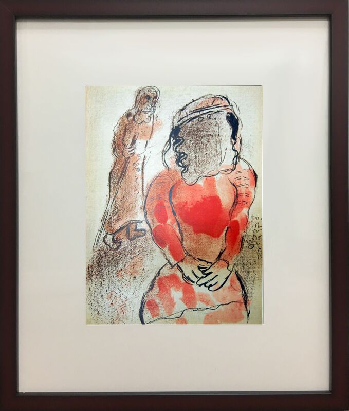 Marc Chagall, ‘Tamar Belle-Fille De Juda (Tamar Belle-Fille From Judah)’, 1960, Print, Color lithograph on paper, Baterbys