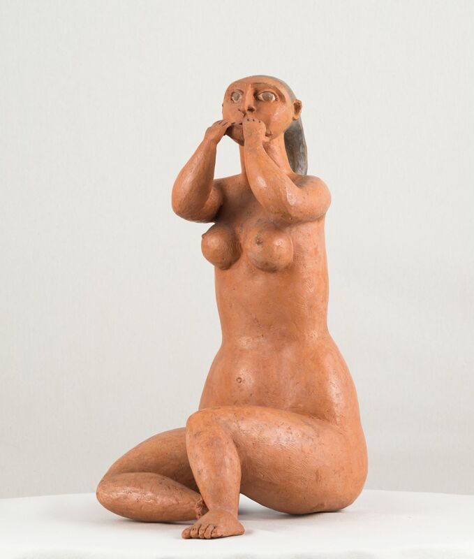 Jorge Vieira, ‘Ocarina ’, 1985, Sculpture, Terracotta, Galeria de São Mamede