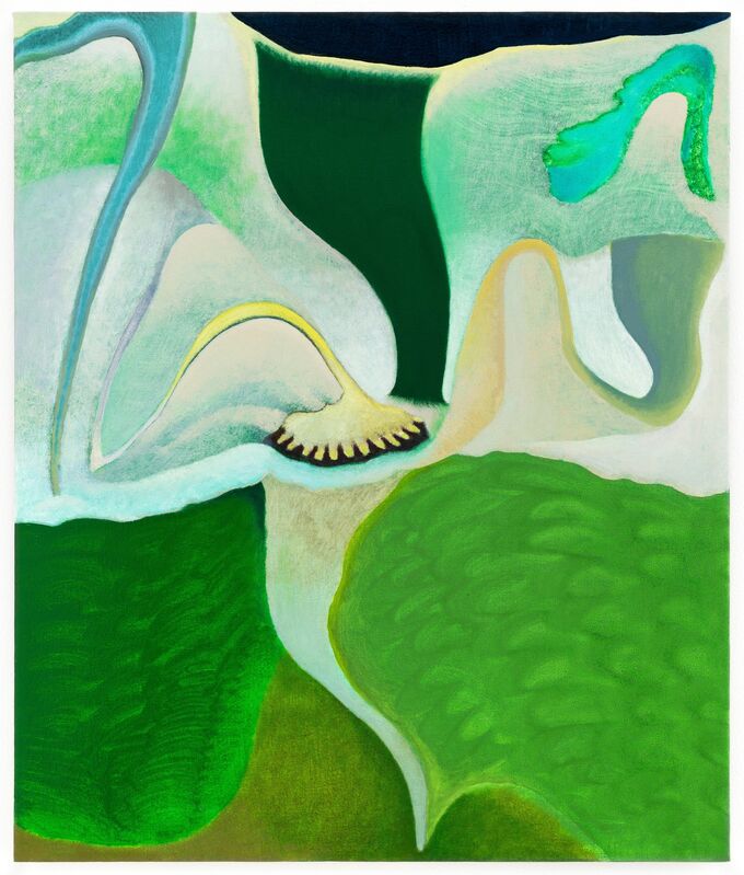 Kristy Luck, ‘Cold Green Fields’, 2018, Painting, Oil and wax on canvas, Projet Pangée