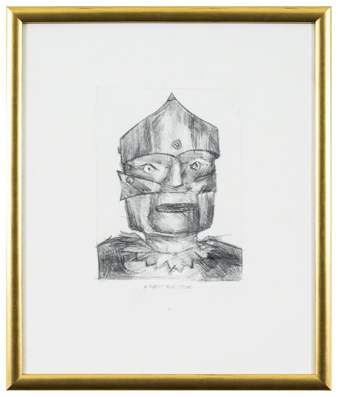 Lee Wells, ‘Vintage Robots’, 2018, Drawing, Collage or other Work on Paper, Graphite on paper, IFAC Arts
