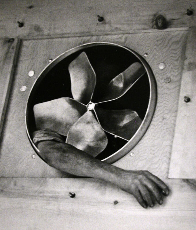 André Kertész, ‘Arm and Ventilator, New York’, Photography, Gelatin silver print, Aperture Foundation Benefit Auction