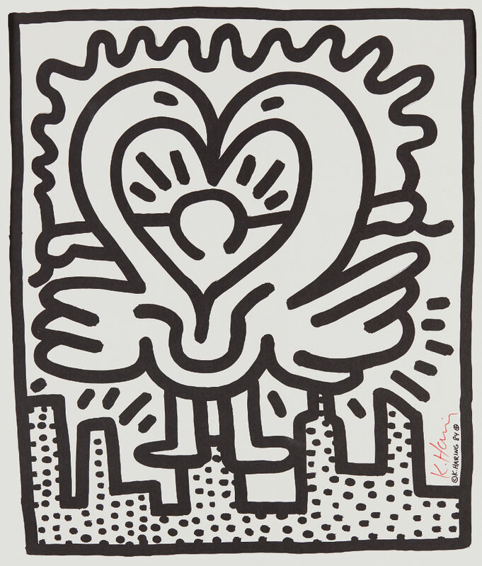 Keith Haring, ‘The Kutztown Connection’, 1984, Print, Offset lithograph, on wove paper, with full margins, Phillips