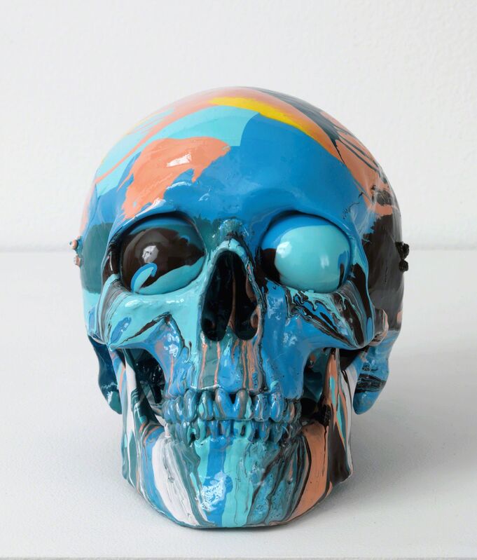 Damien Hirst, ‘Transcendent Head’, 2008, Sculpture, Household gloss on plastic skull, Gagosian