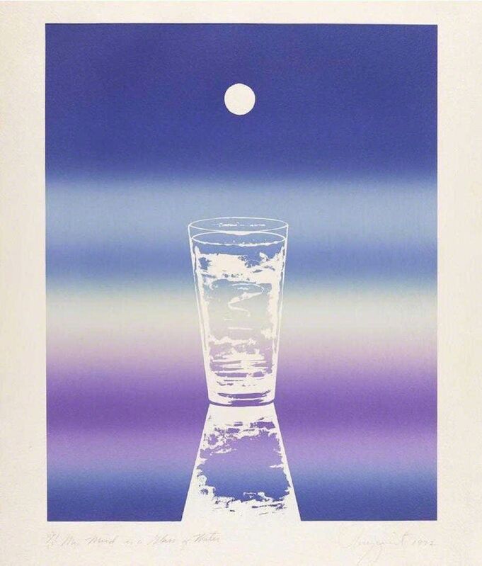 James Rosenquist, ‘My mind is a glass of water’, 1972, Print, Lithograph, Composition.Gallery