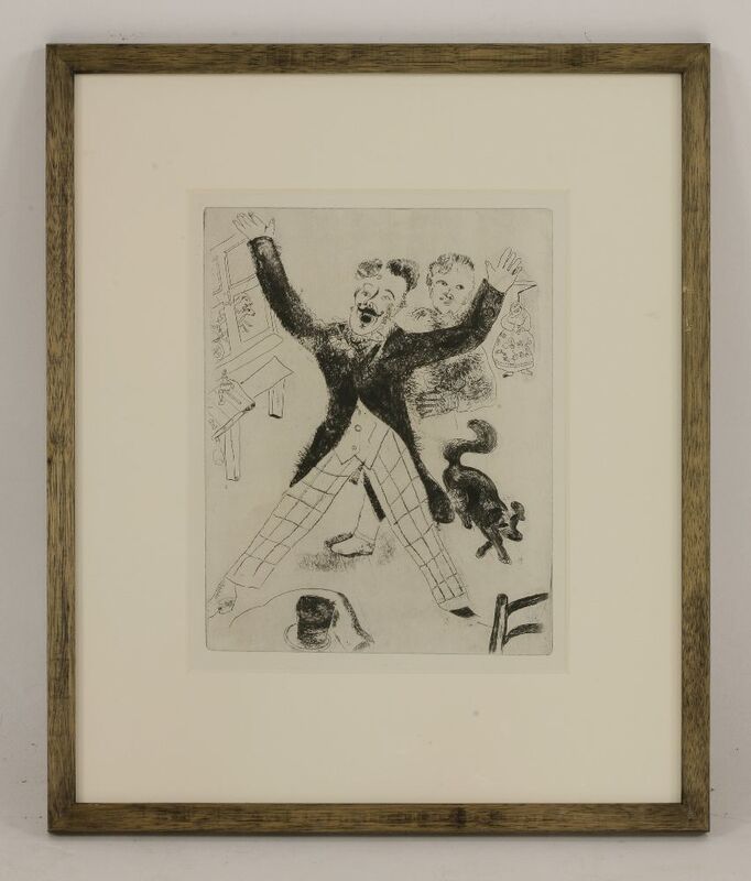 Marc Chagall, ‘Nozdriov’, 1923/1948, Print, Etching, Sworders