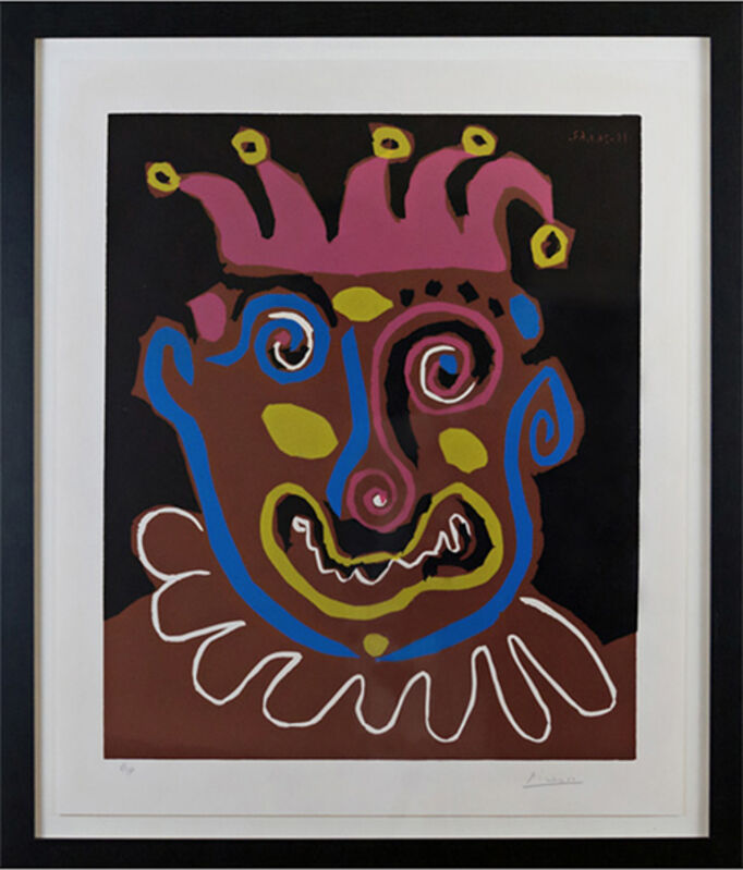 Pablo Picasso, ‘Le Vieux Roi (B. 1152)’, 1963, Print, Linocut, Vanessa Villegas Art Advisory