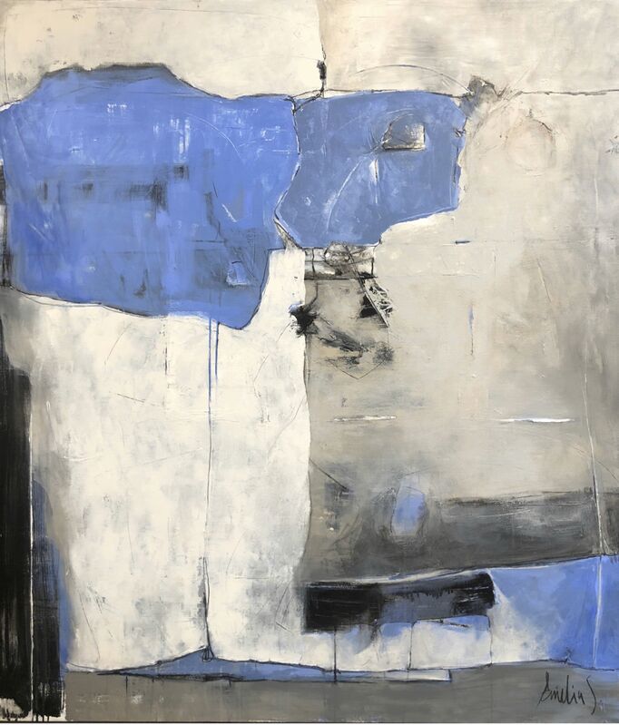 Emilia Sirrs, ‘Untitled Blue’, 2018, Painting, Acrylic on canvas, Durban Segnini Gallery