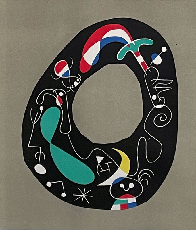 Joan Miró, ‘Joan Miro (Plate 1)’, 1956, Print, Lithograph, Georgetown Frame Shoppe