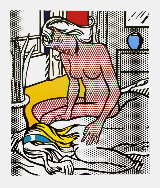 Roy Lichtenstein, ‘Two Nudes’, 1994, Reproduction, Offset lithograph on premium paper, Art Commerce