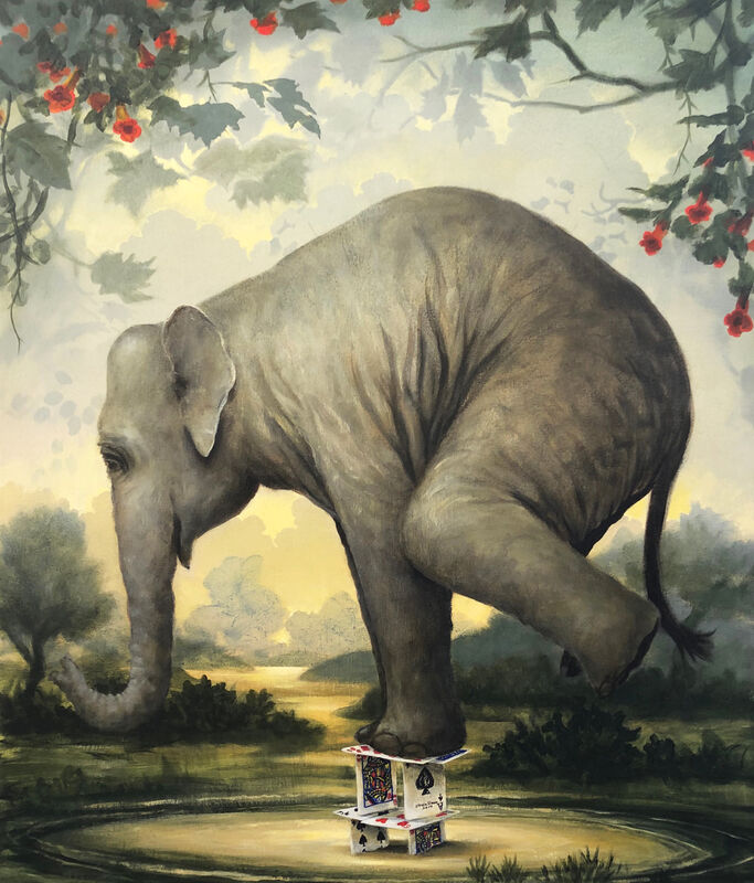 Kevin Sloan, ‘The Steadfast One’, 2019, Painting, Acrylic on canvas, Clark Gallery