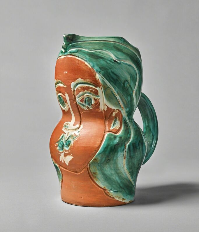 Pablo Picasso, ‘Visage de femme (A.R. 192)’, 1953, Other, Terre de faïence pitcher, painted in colors and partially glazed, Sotheby's
