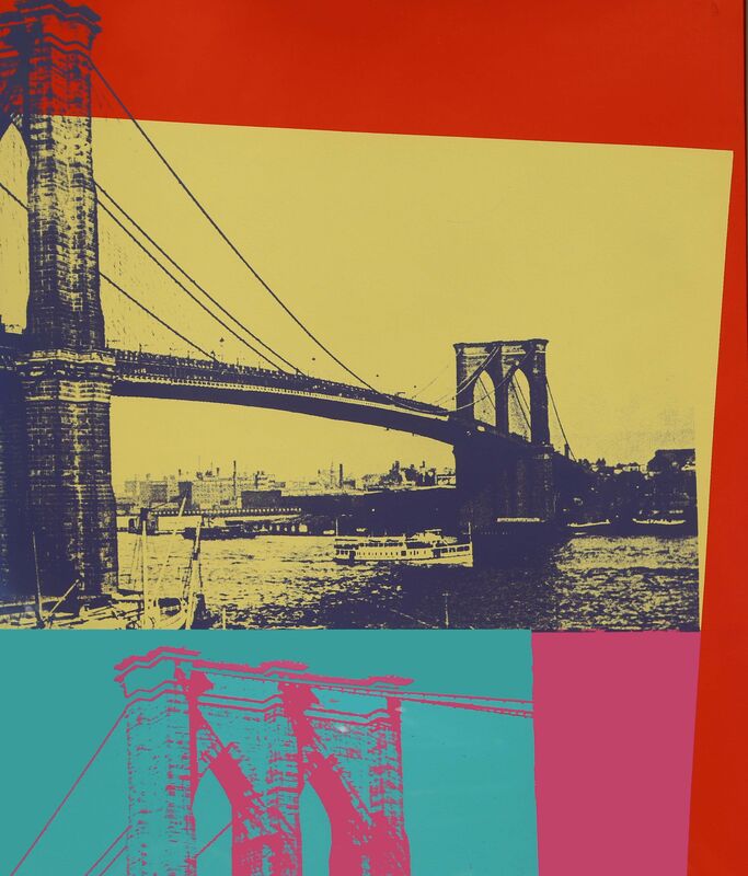Andy Warhol, ‘Brooklyn Bridge’, 1983, Print, Screenprint, Frank Fluegel Gallery