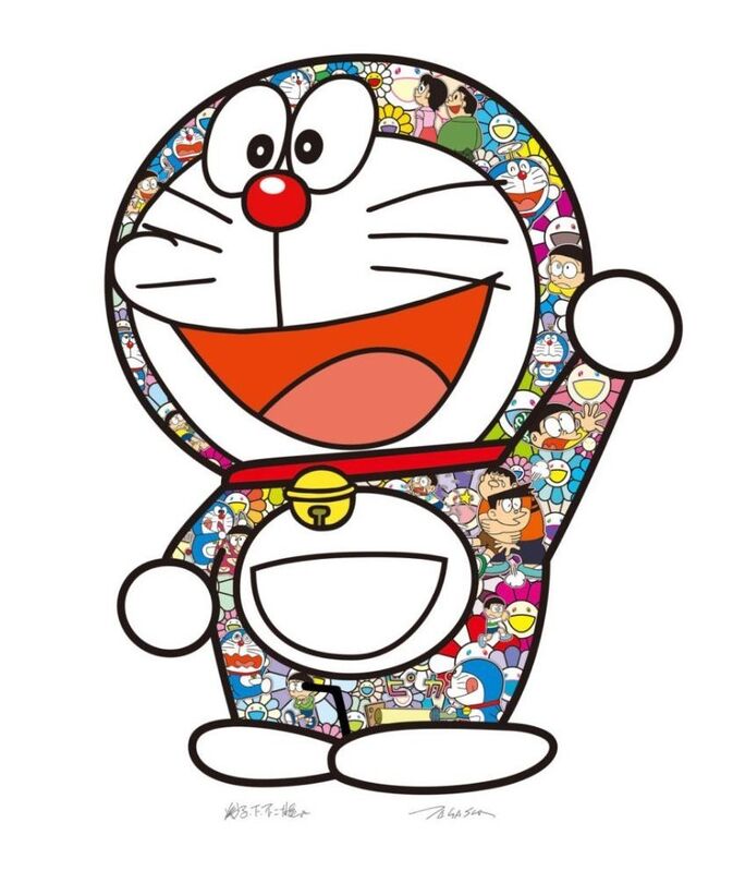 Takashi Murakami, ‘Doraemon: Thank You (Takashi Murakami x Doraemon)’, 2020, Print, Silkscreen, Lougher Contemporary