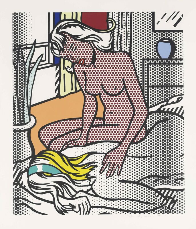 Roy Lichtenstein, ‘Nudes Series: Two Nudes’, 1994, Print, Relief print on Rives BFK mold-made paper, Coskun Fine Art