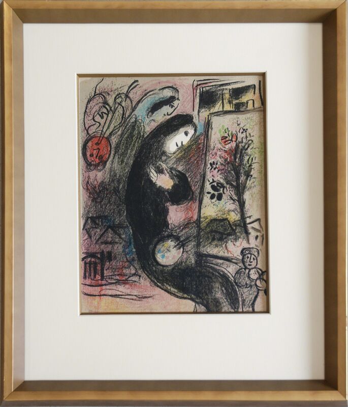 Marc Chagall, ‘L'inspiré’, 1963, Print, Lithographie originale non signée, Bogena Galerie