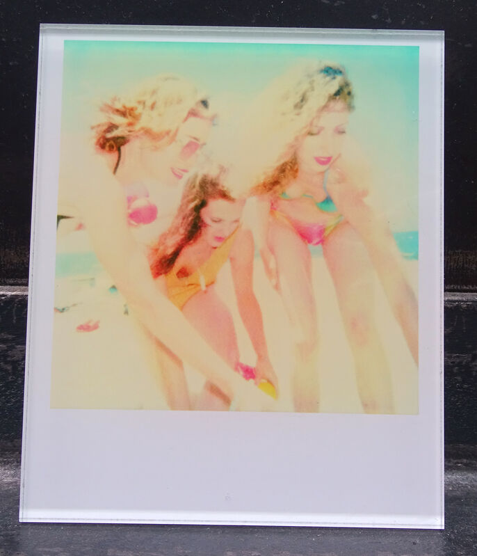 Stefanie Schneider, ‘Stefanie Schneider Minis - Untitled #6 (Beachshoot)’, 2005, Photography, Lambda digital Color Photographs based on a Polaroid. Sandwiched in between Plexiglass (thickness 0.7cm), Instantdreams