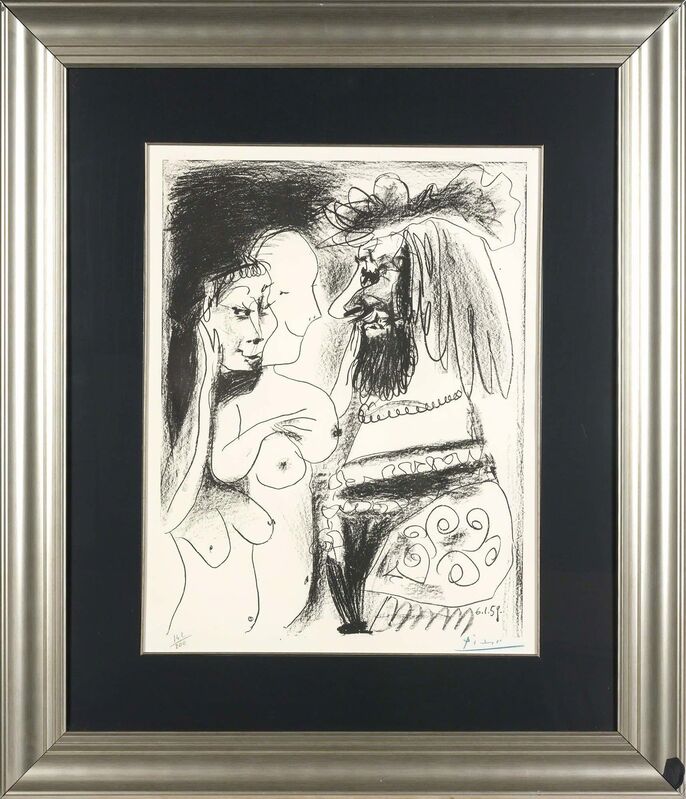 Pablo Picasso, ‘LE VIEUX ROI (B. 869)’, 1959, Print, Lithograph, Doyle