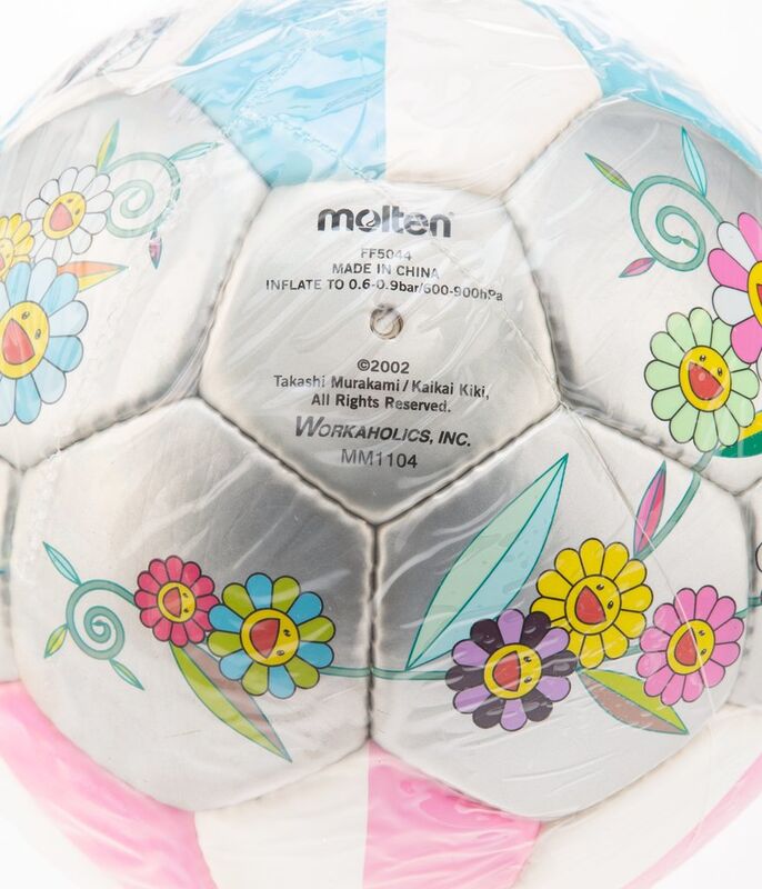 Takashi Murakami, ‘Flowerball’, 2002, Print, Offset lithograph on soccer ball with vinyl bag, Heritage Auctions