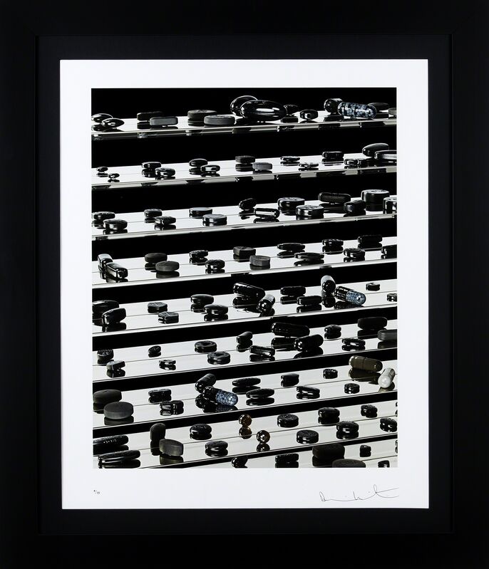 Damien Hirst, ‘Dead Black Utopia’, Print, Silkprint on paper, Deodato Arte