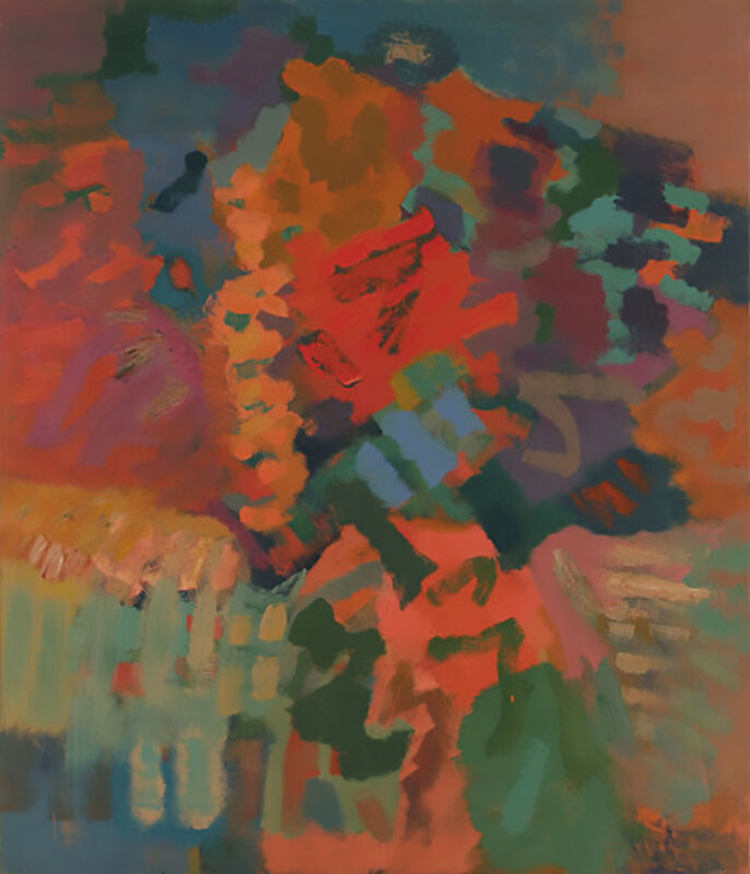 Ralph Wickiser, ‘Compassion Autumn’, 1960, Painting, Oil on Canvas, Walter Wickiser Gallery