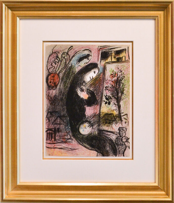 Marc Chagall, ‘Inspiration’, 1963, Print, Lithograph printed in colors on wove paper., Galerie d'Orsay