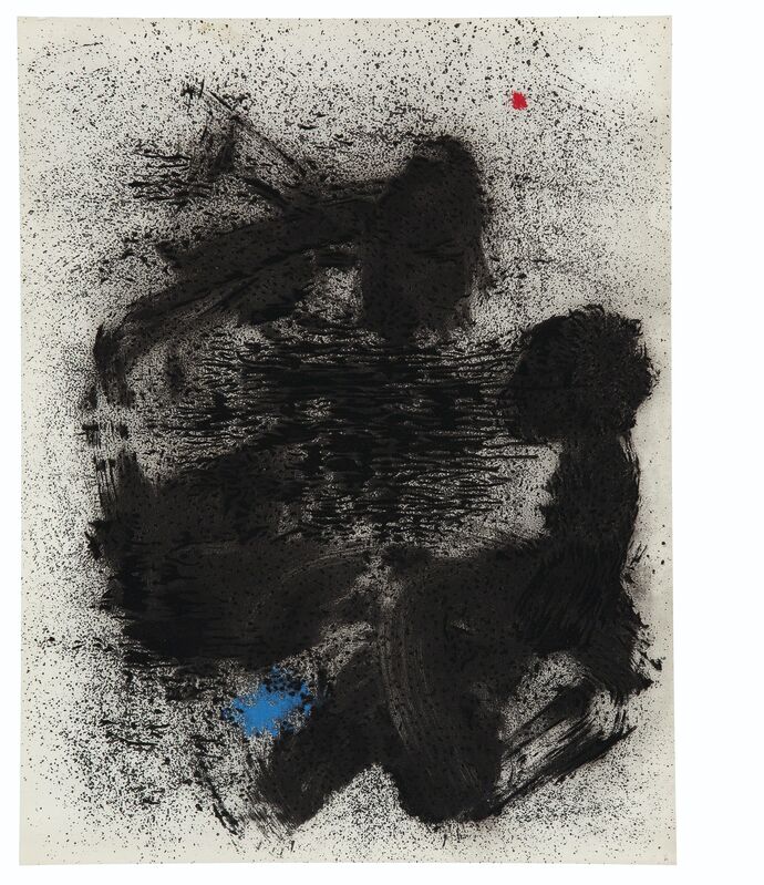 Joan Miró, ‘Yvon Taillandier, Miro, 1959-61, Pierre Matisse Gallery, New York, 1961’, Print, The complete set of one signed and numbered etching with aquatint and four lithographs in colors (including the cover), with two color variants of the second lithograph and the etching, Christie's