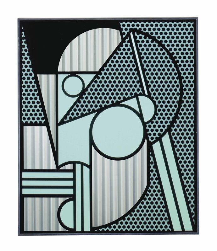 Roy Lichtenstein, ‘Modern Head #4’, 1970, Print, Serigraph on Anodized Aluminum, Peter Blake Gallery