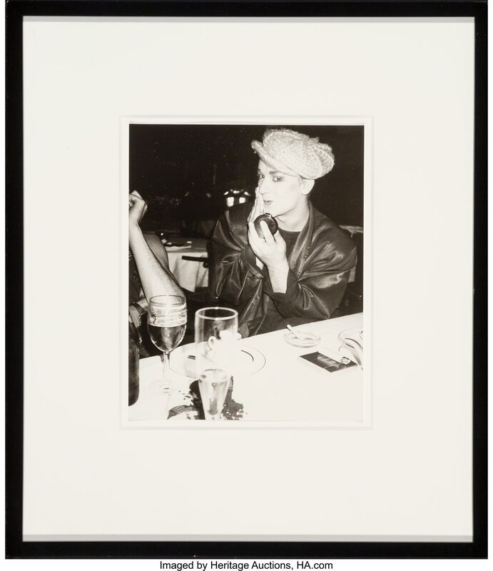 Andy Warhol, ‘Boy George’, 1985, Photography, Gelatin silver, Heritage Auctions