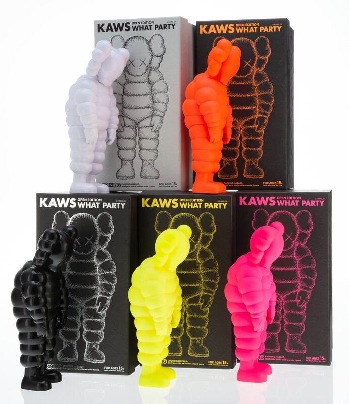KAWS, ‘What Party (Set of 5)’, 2020, Ephemera or Merchandise, Cast Vinyl, Heritage Auctions